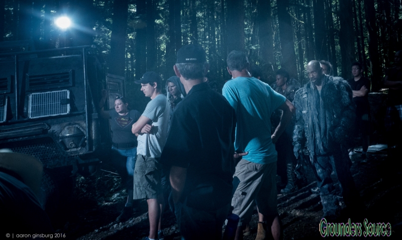 The 100 Season Three Behind the Scenes-172
