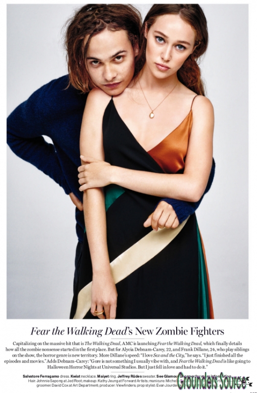 Scans Lifestyle Alycia Debnam-Carey For Nylon October 2015
