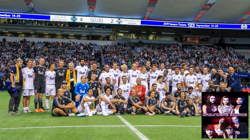 Special Outings Charity Match Vancouver Legends and Stars Whitecaps September 15th, 2018
