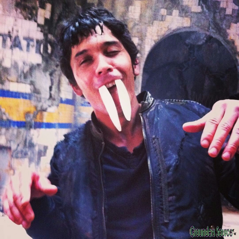 The 100 Season Three Behind the Scenes-207
