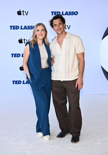 Keywords: The 100 Ted Lasso premiere