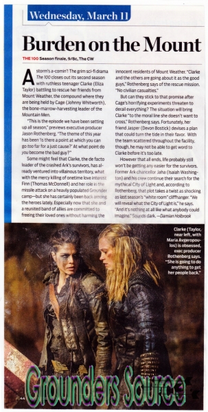 Scans TV Guide Magazine March 2015

