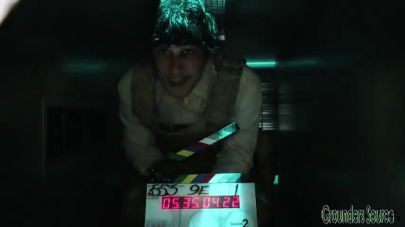The 100 Gag Reel Captures Season Two DVD Extras-657
