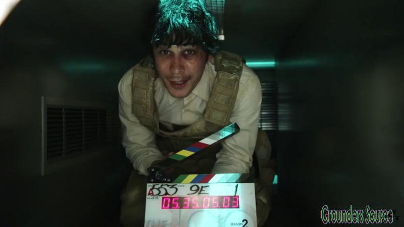 The 100 Gag Reel Captures Season Two DVD Extras-656
