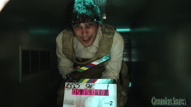 The 100 Gag Reel Captures Season Two DVD Extras-650
