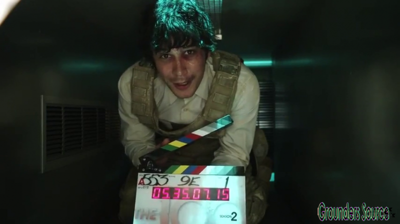 The 100 Gag Reel Captures Season Two DVD Extras-648
