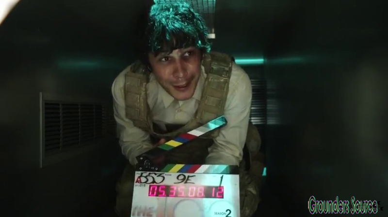 The 100 Gag Reel Captures Season Two DVD Extras-645
