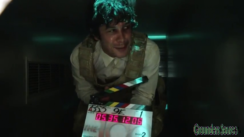 The 100 Gag Reel Captures Season Two DVD Extras-635

