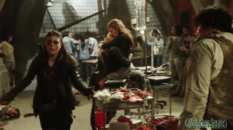 The 100 Gag Reel Captures Season Two DVD Extras-606
