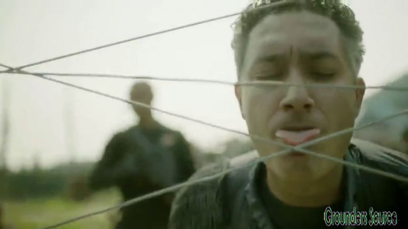 The 100 Gag Reel Captures Season Two DVD Extras-577
