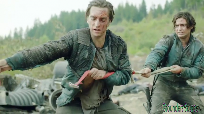 The 100 Gag Reel Captures Season Two DVD Extras-460

