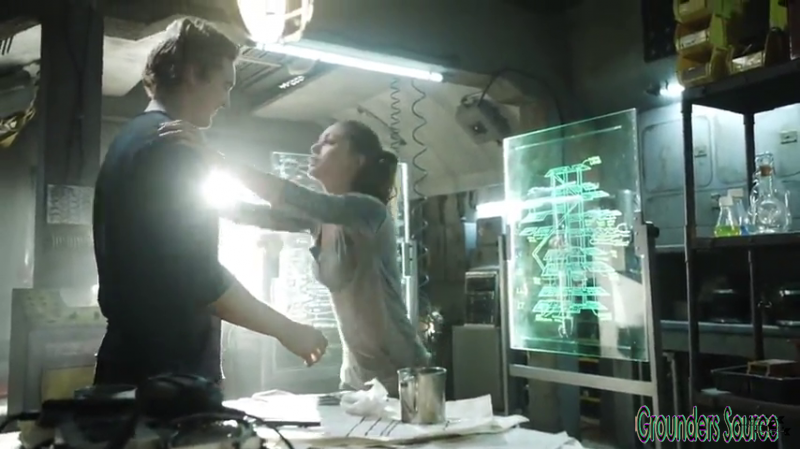 The 100 Gag Reel Captures Season Two DVD Extras-428
