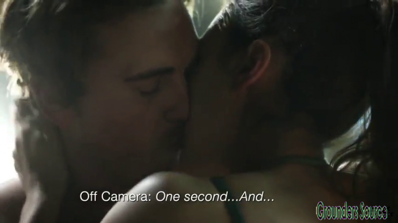 The 100 Gag Reel Captures Season Two DVD Extras-373
