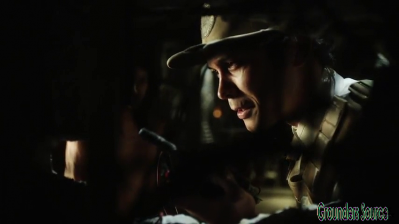 The 100 Gag Reel Captures Season Two DVD Extras-264
