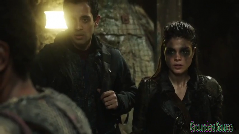 The 100 Gag Reel Captures Season Two DVD Extras-247
