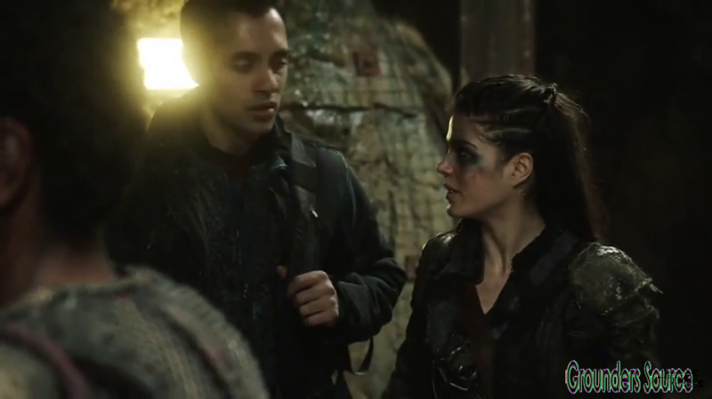 The 100 Gag Reel Captures Season Two DVD Extras-245
