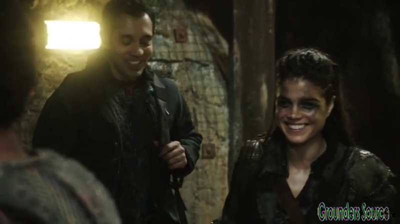 The 100 Gag Reel Captures Season Two DVD Extras-235
