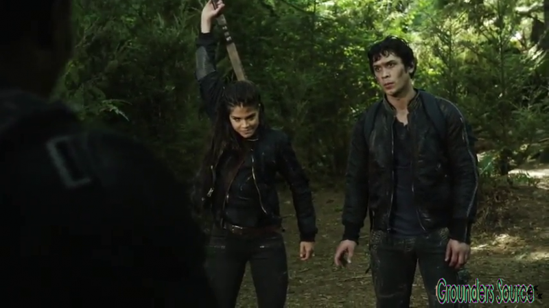 The 100 Gag Reel Captures Season Two DVD Extras-173

