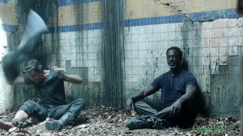 The 100 Gag Reel Captures Season Two DVD Extras-158
