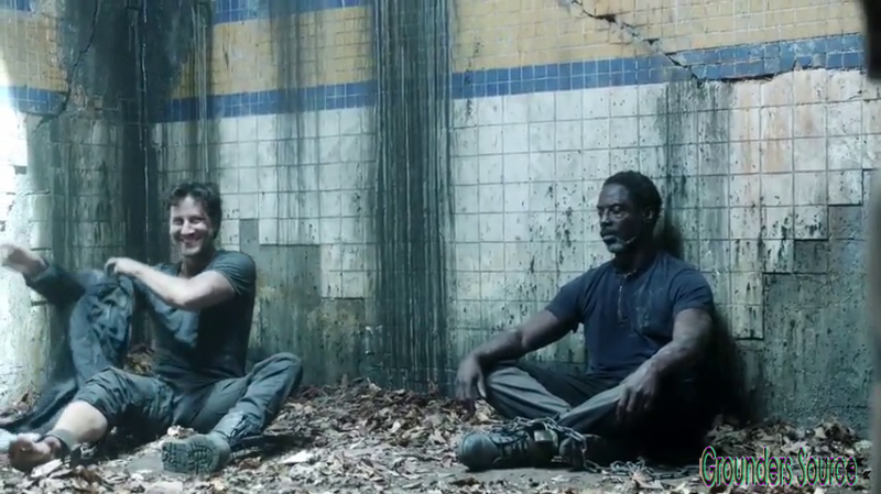 The 100 Gag Reel Captures Season Two DVD Extras-154
