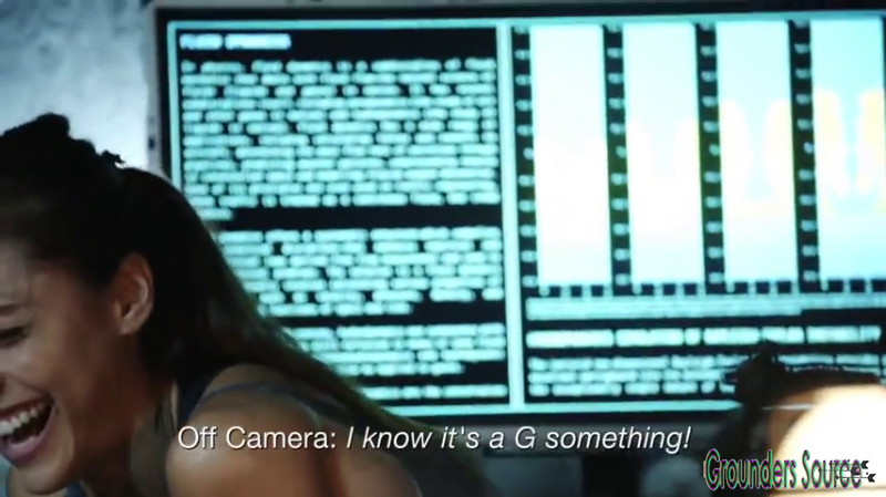 The 100 Gag Reel Captures Season Two DVD Extras-121
