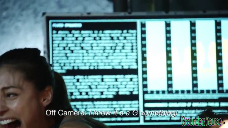 The 100 Gag Reel Captures Season Two DVD Extras-118
