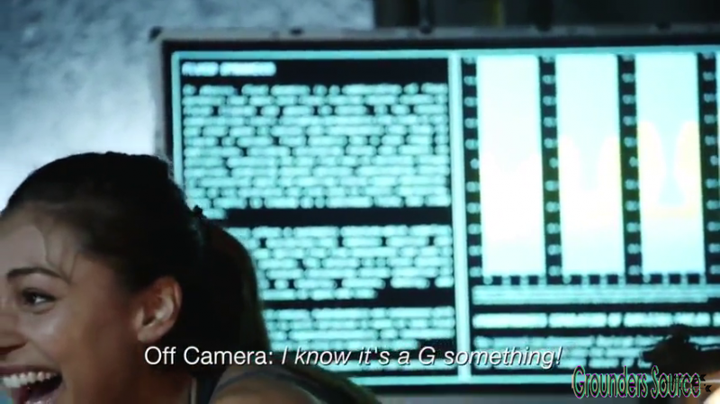 The 100 Gag Reel Captures Season Two DVD Extras-117
