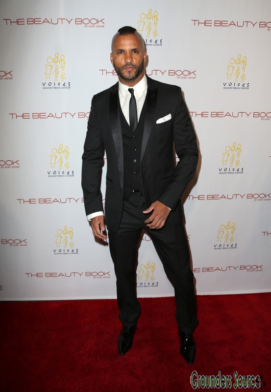 Ricky Whittle December 4 2015 The Beauty Book For Brain Cancer Edition Two Launch Party
